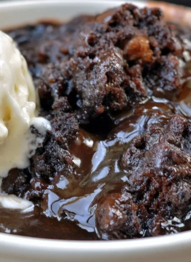Delicious chocolate cobbler dessert made with cake mixes and rich chocolate flavor.